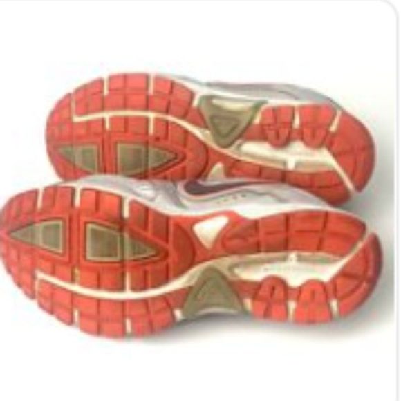 Nike Dart 9 Running Cross Training Shoes Gray & Orange Swoosh Women’s Size 8 - Picture 4 of 6